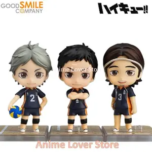 In Stock Good Smile Original Nendoroid GSC Haikyuu!! sugawara koushi Daichi Sawamura Asahi Azumane Anime Action Figure Toys