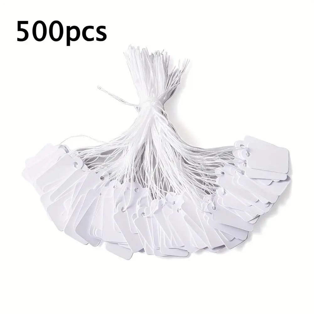 Rectangular jewelry price tags/product price signs