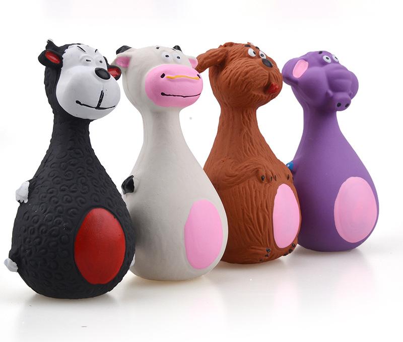 Direct sales from the manufacturer: latex toys, latex sound-making toy for dogs, big-bellied elephant, cartoon pet toy