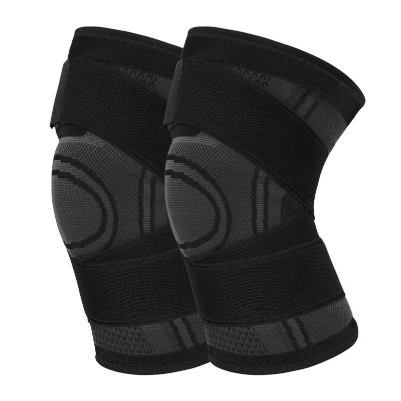 NEW 1PC Sports Kneepad Pressurized Elastic Knee Pads Support Fitness Gear