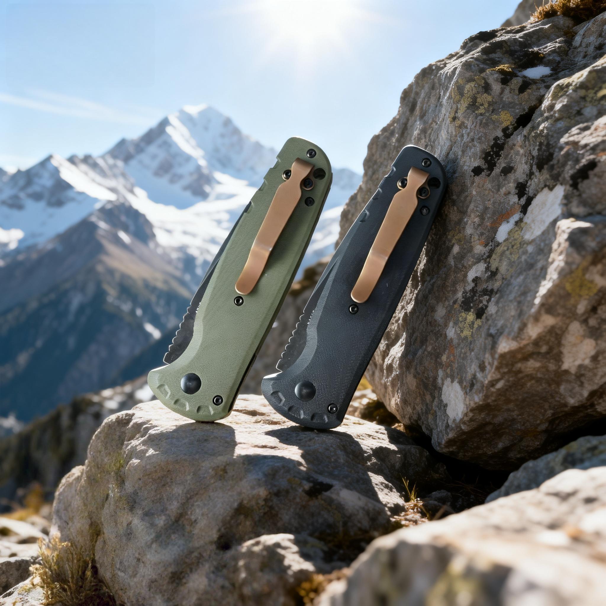 D2 Steel Pocket Folding Knife – G10 Non-Slip Handle, Reliable EDC for Cooking,Camping, Hiking, Travel, Everday Carry,Perfect Gifts