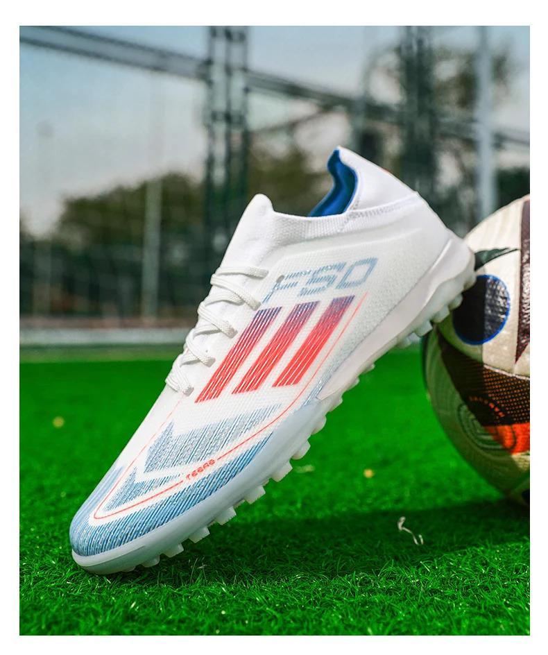 Men TF/FG Football Field Boots Futsal Non Slip Society Cleats Soccer Shoes Comfortable Ultralight Professional Football Shoes