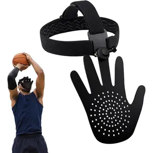 Basketball   Trainer, Hand-in-  Mask with Dynamic Pivot Arm, Adjustable  & Dribbling Aid, Anti-Slip  Headband for Youth and Adults