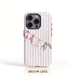 Phone Case - Elegant Film Full Phone Case, Shockproof Full Wrap Protector for Daily Use, Suitable for Iphone 17/17Air/16/15/14/13/12/11/7/8/Plus/Pro/Pro Max/Mini/X/Xs/Xr/Xs Max, 360° Four-Sided Printing Casing, Nice Festival Gift for Friends