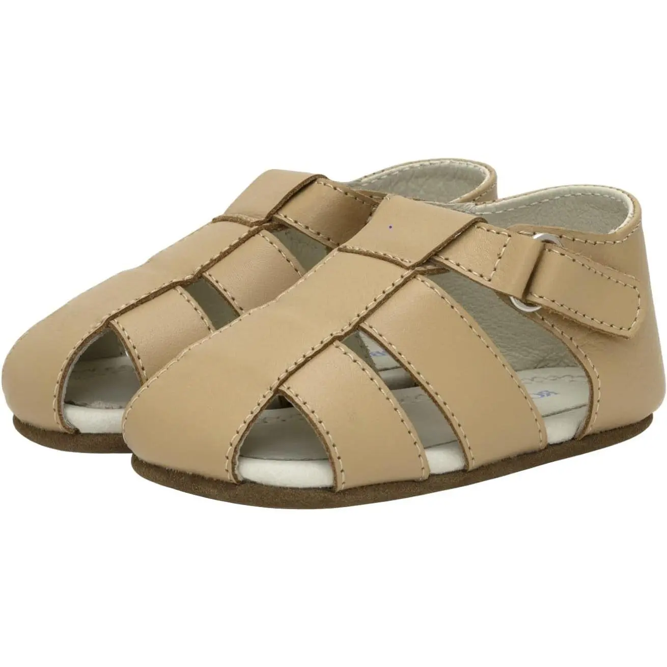 Baby Boys & Unisex First Kicks Sandals - Slip-Resistant Walking Shoes for 6-9 Months Infants, 12-18 Months Toddlers Early Walkers, 12-18 Months Toddler, 6-9 Months Infant