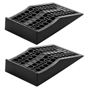 VEVOR Car Ramps, 2 PCS 20000 lbs GVW Capacity, 2.6 in Lift Height, Portable Low Profile Car Service Ramps for Home Garage Maintenance & Oil Changes, Heavy Duty for Low Chassis Vehicle & Support Jack