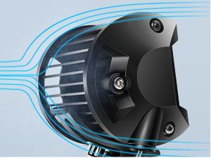 Nilight 4 Inch 60W Triple Row Spot Flood LED Pods (Pair)