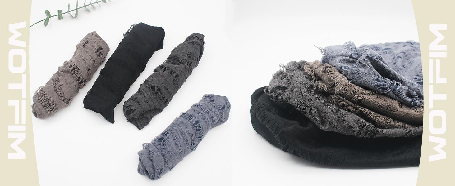 Slouchy Knit Beanie Hat for Women Men Chemo Hat Stretch Cancer Head Wraps Sleep Head Thin Cotton Skull Cap