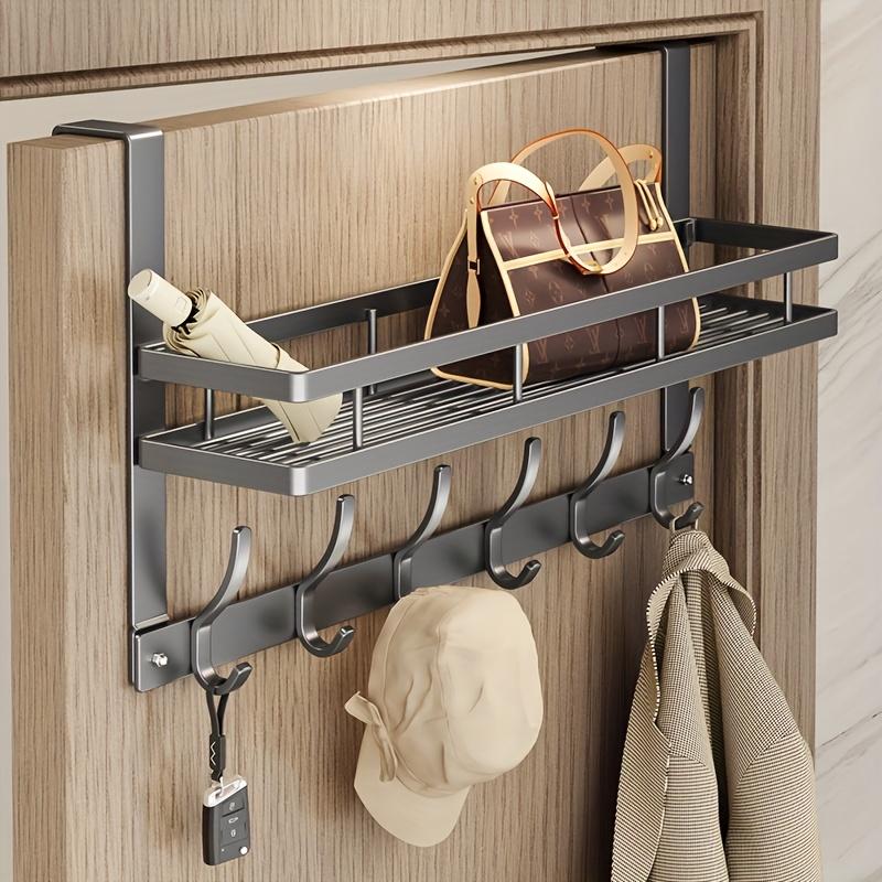 Door Back Hook Hanger, Multifunctional Hook Door Hanger Storage Rack, Home Organizer for Bedroom, Bathroom and Kitchen, Home Space Saver, Door Hanging Organizer Door Back Hook Hanger, Multifunctional Hook Door Hanger Storage Rack, Home Organizer for Bedroom, Bathroom and Kitchen, Home Space Saver, Door Hanging Organizer