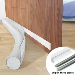 Upgrade Your Home with DIY Door Seals: Weatherproof, Soundproof & Dustproof Bottom Sweep. Easy Installation, Eco-Friendly & Child-Safe. All-Season Protection Against Drafts, Noise, Bugs & Moisture. Durable Leather Strip for Windows & Doors.