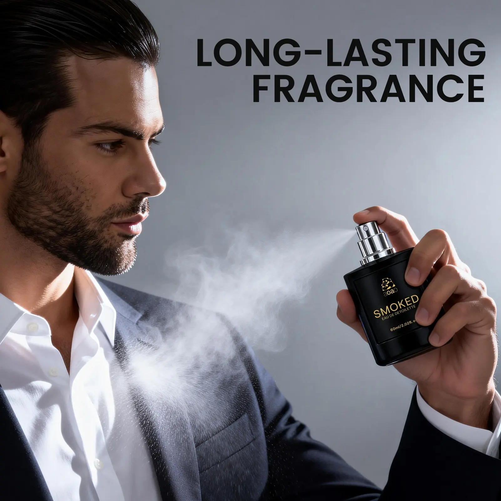CUPID Eau de Toilette for Men (2.02 fl oz) - Masculine Edt Oriental Wood Tune Male Fragrance, Fresh Mint & Warm Vanilla Cologne, Perfect Gift for Men