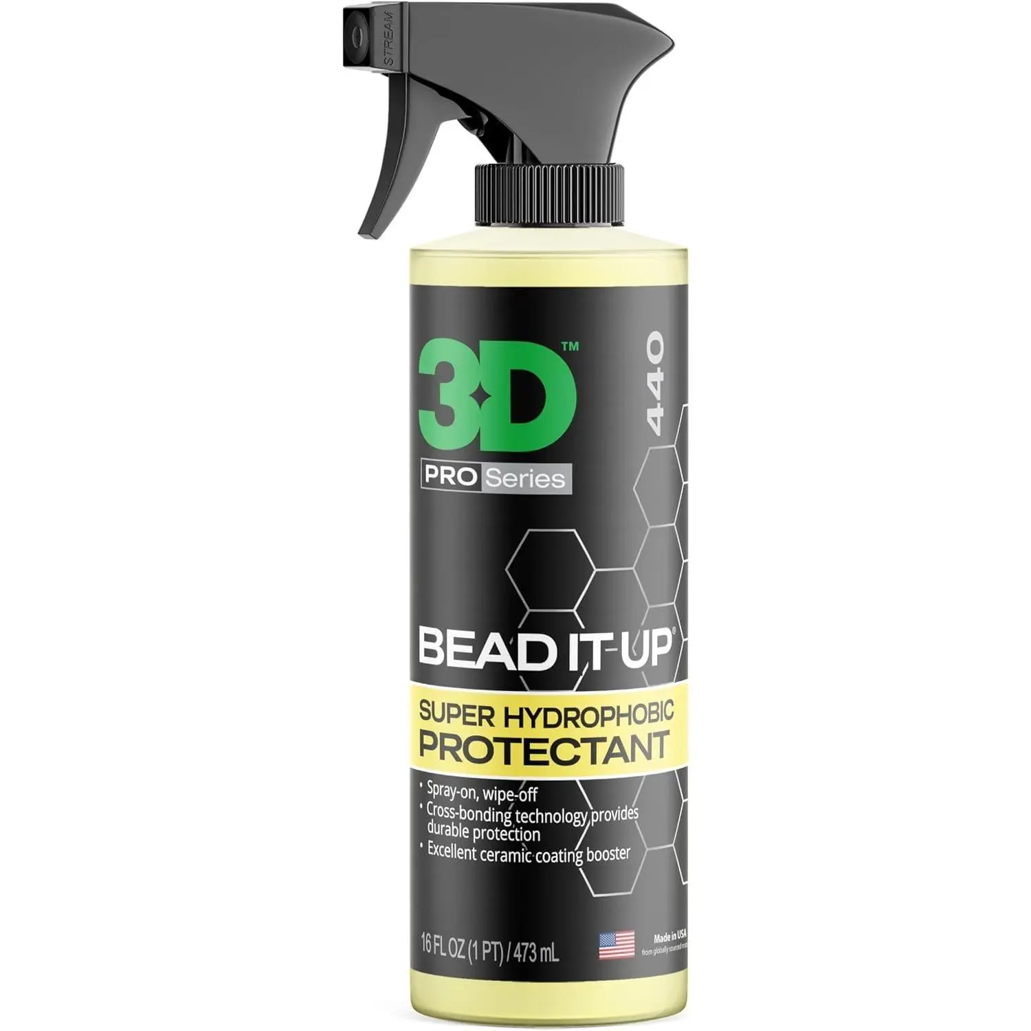 Bead It Up Ceramic Coating Booster Spray - Super Hydrophobic Bead Maker - Polymer Paint Protectant & Sealant 16oz