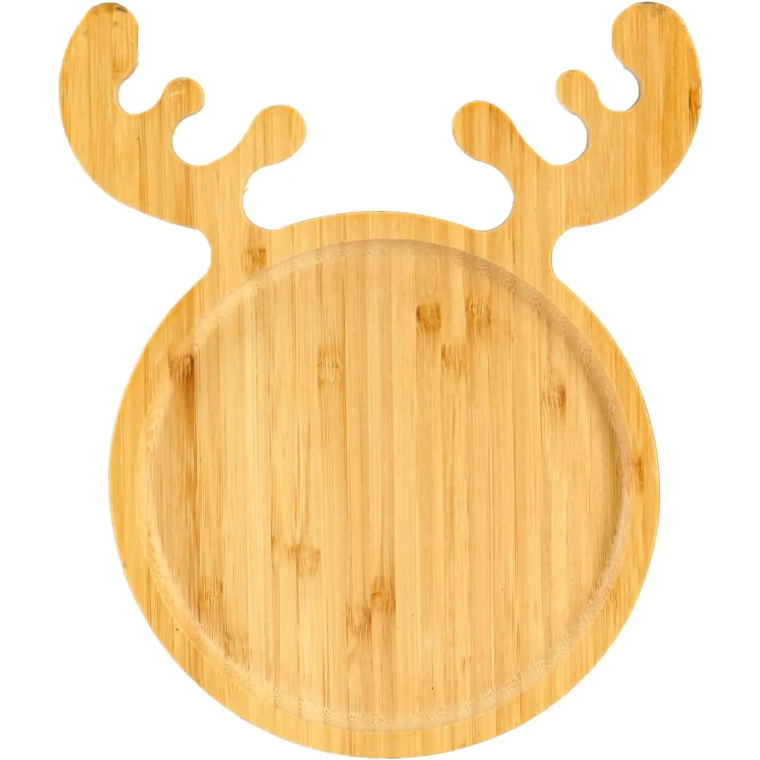 Christmas Reindeer  Serving Platters Wooden Trays Side Dish Serving Trays Tabletop Serving Platters,Christmas Table Decorations Supplies