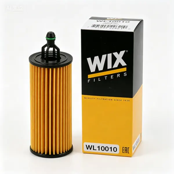 Automotive Cartridge Oil Filter Replacement for Chrysler Dodge Jeep Ram 2014-2019, Wix WL10010 Model, 99% Filtration Efficiency at 26 Microns, Durable Thread Design, Blended Media for Synthetic/High Mileage Oil, Superior Engine Protection