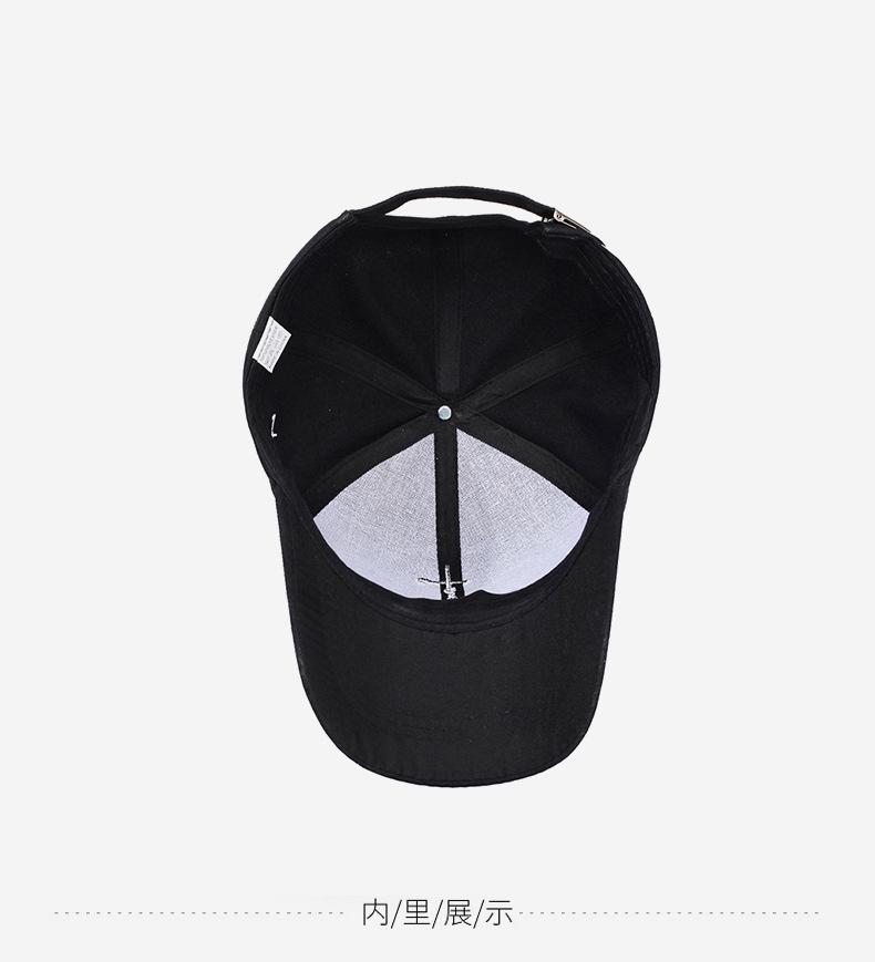 New embroidered cross baseball cap for men and women, adjustable youth cap, casual and versatile hat