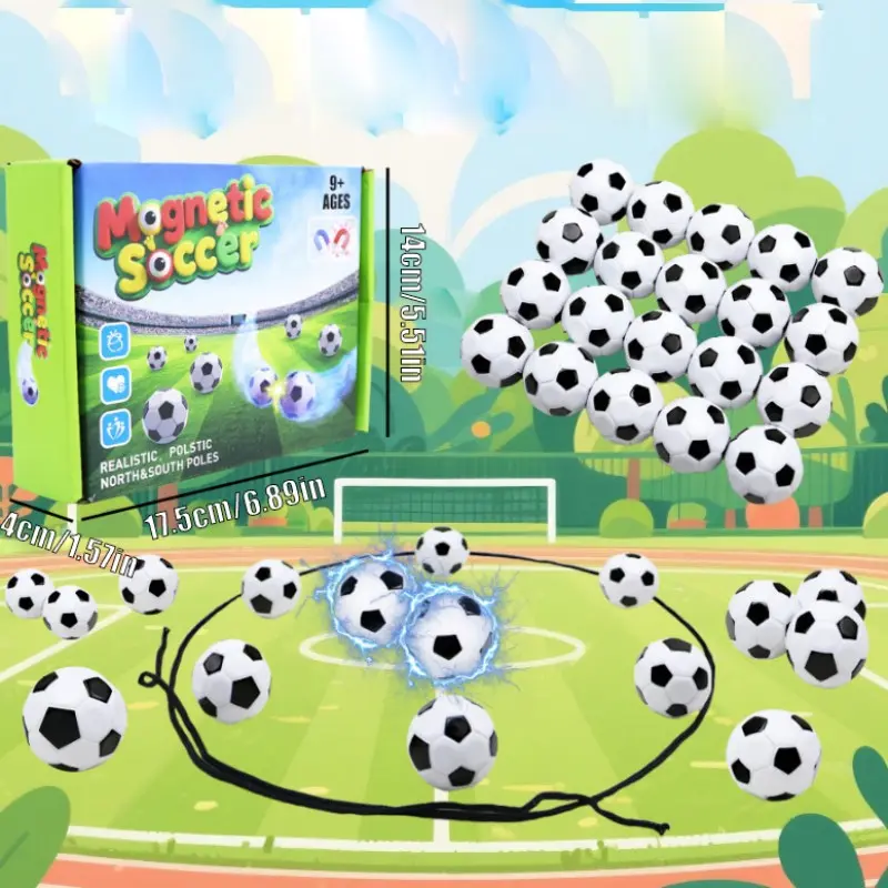 Football Magnetic Chess Board Game, Logic Thinking Training, Parent-Child Interaction, Educational Toy for Children