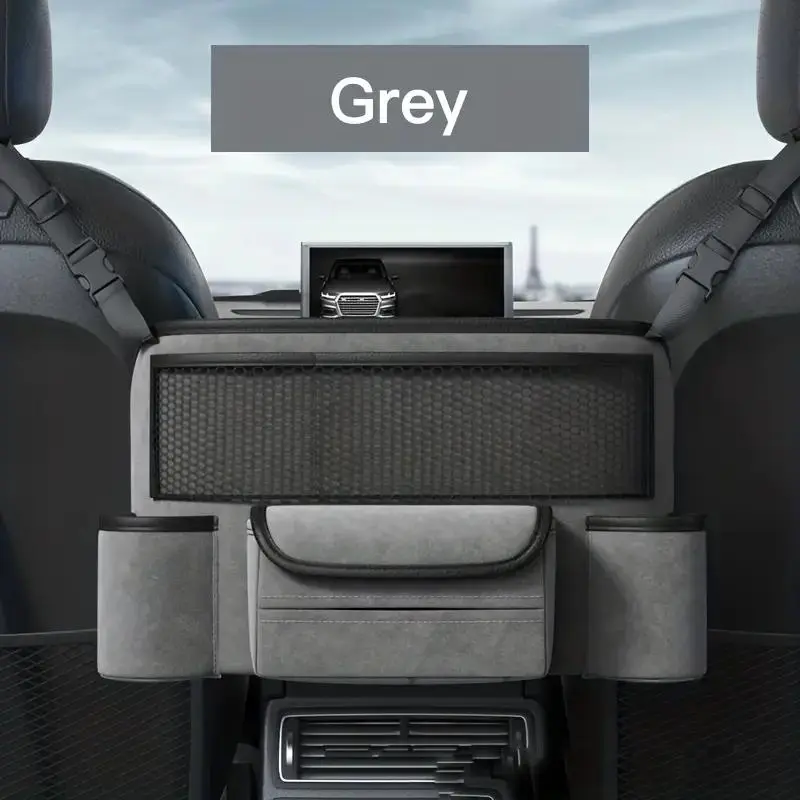 Car Handbag Holder Between Seats, Large Capacity Car Storage Holder, Car Console Storage Bag, Car Interior Accessories