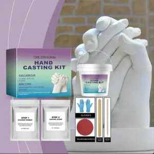 3D Model Handprint DIY Kit, Hand Membrane Powder Set, Personalized Keepsake Craft Supplies, Creative Hand Art Materials