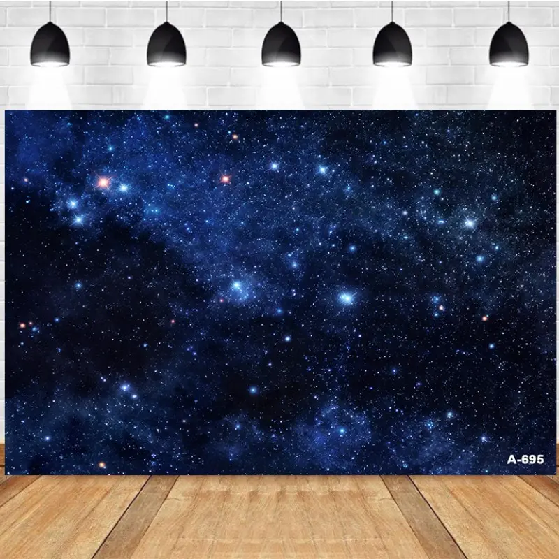 Photography Background Starry Sky Stars Dreamy Scene Proposal Wedding Birthday Party Photo Studio Backdrop