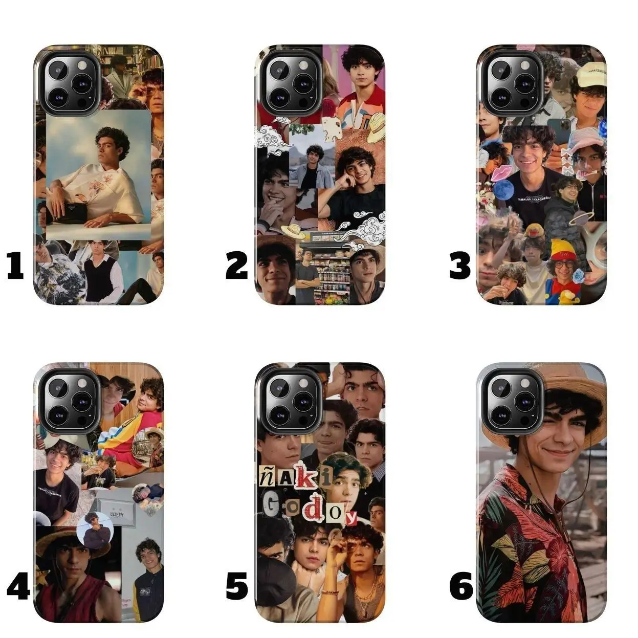 Iñaki Godoy Phone Case v2 Touch - Luffy Live Action Actor | One Piece Netflix Fan Case Suitable for iPhone 17-11 Pro Max/Plus and  Samsung Galaxy S23-25