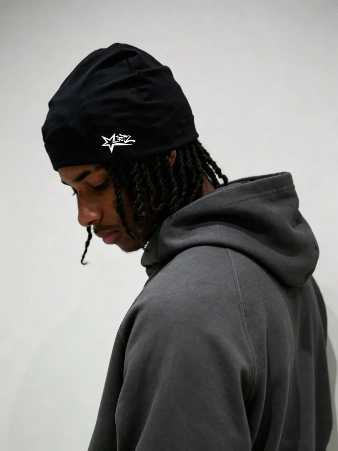 1/2/3pcs Star Print Skull Cap, Breathable Helmet Liner Knit Hat Graphic Hat For Sports Cycling, Y2K Streetwear Hip Hop Loose Headwear