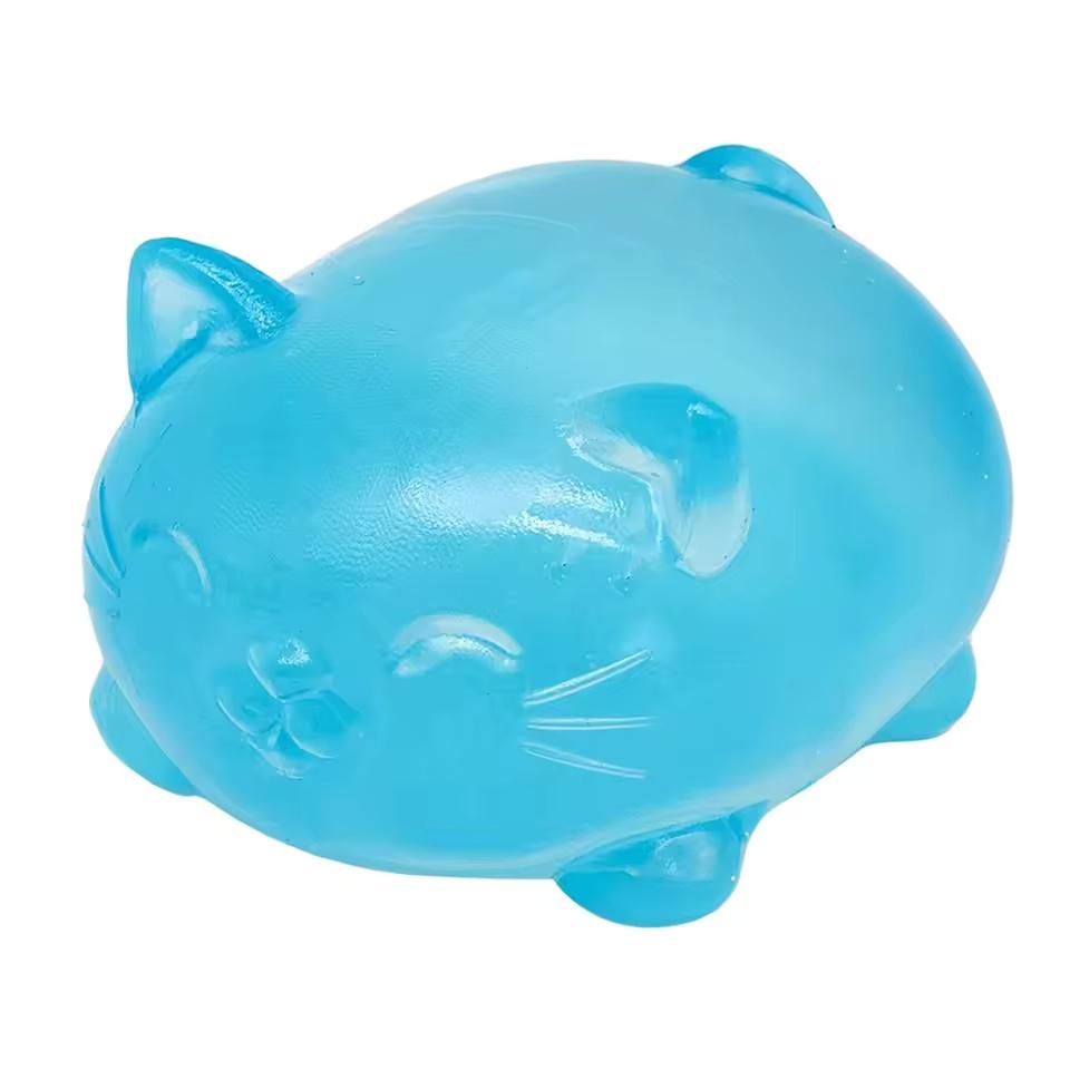 Mini Cute Cat Maltose Decompression Toy Non Stick Odorless Non-toxic Fun Toy Pressure Relief Tool For Adults and Students