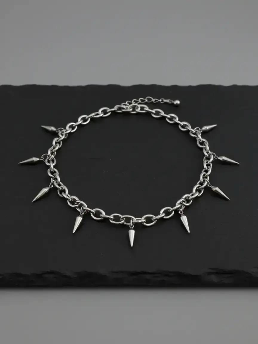 Men's Punk Style Stainless Steel Necklace, Minimalist Street Style Necklace, Fashion Jewelry for Party, Daily Clothing Decor, Trendy All-match & Exquisite Jewelry for Birthday Gift, Fashion Cool Accessories, Durable Fashion Accessory