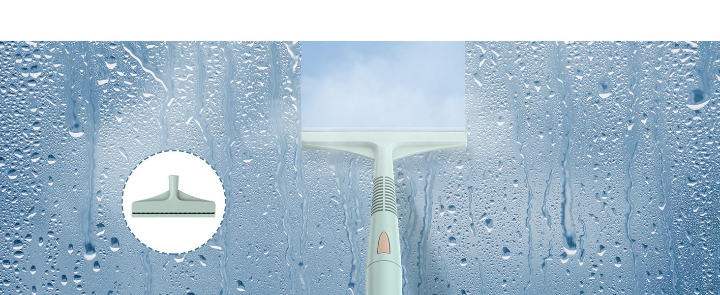 Steam Mop & Detachable Handheld Cleaner, 250ml 1200W Powerful Floor Steamer, 3 Adjustable Levels for Carpet Laminate Hardwood Grout, Carpet Glider, 7 Multi-purpose Accessories & 2 Pads