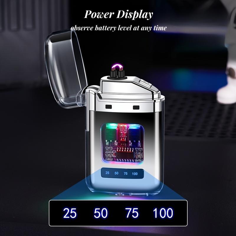 USB Lighter Rechargeable ,Windproof Electronic Lighter, Compact And Portable, Ideal For Camping, Travel, Wilderness Survival, Candles, Aromatherapy, And Outdoor Adventures. Stylish Design And Robust Construction. Camping Gear.