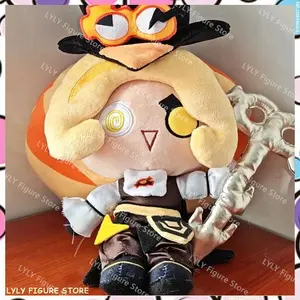 New Timekeeper Cookie Plush Soft Stuffed Doll Cookie Run Kingdom Legendary Figure Keychain Pendant Collectible Gift For Fans