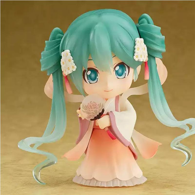 Hatsune Miku Animation Game Peripheral Toys Sakura Snow Miku Anime Action Movable Model Figures Collection NTR