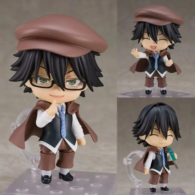 2026 hot itemQ Version Nendoroid Anime Periphery Action Figures Interchangeable Face Joint Mobility Doll Desktop Ornament Collection Boy Gift Popular toys