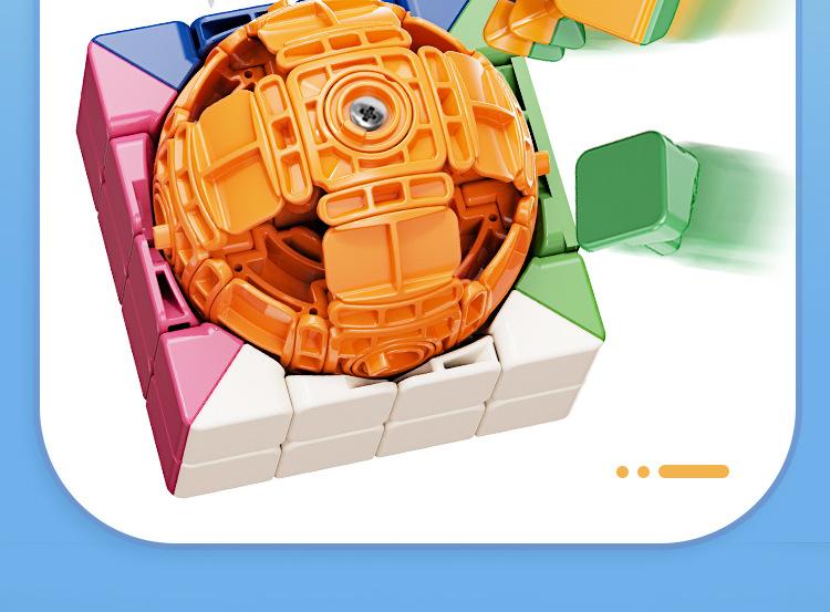 Morandi macaron, third-order Rubik's Cube toy, class boredom, artifact, Internet celebrity pyramid 245, puzzle early education