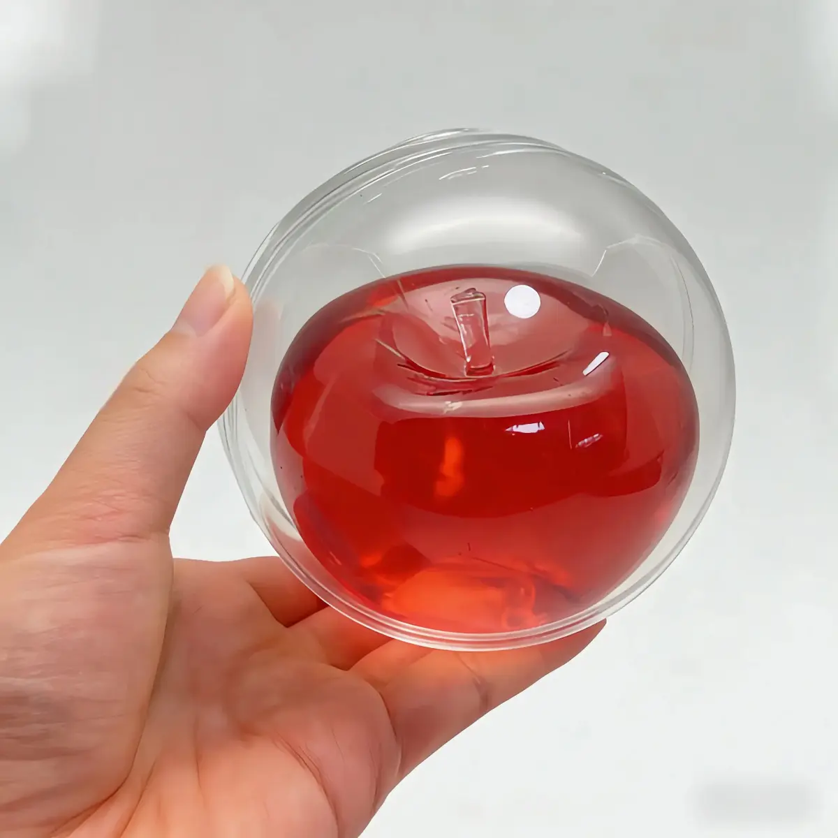 Chiboki 8cm Glossy Squishy Ball - Non-Rebound Calming Stress Ball, Soft Anxiety Fidgets, Sensory Gift for Friends, Christmas/Easter Birthday Party Favor, Stress Ball Fidgets