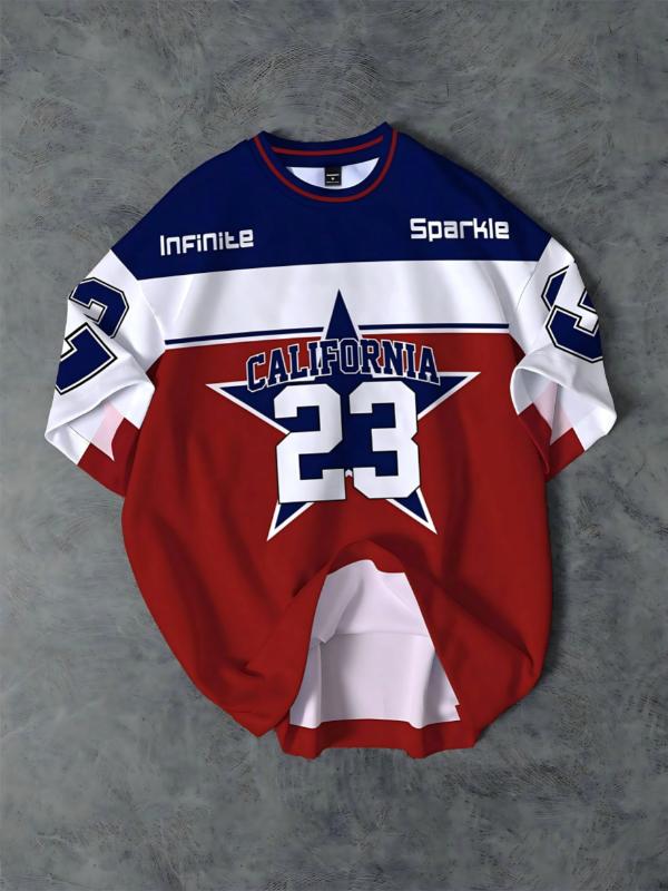 Kyn Apparel The new men's T-shirt for summer 2026 is casual soft comfortable and breathable with 3D digital pattern printing