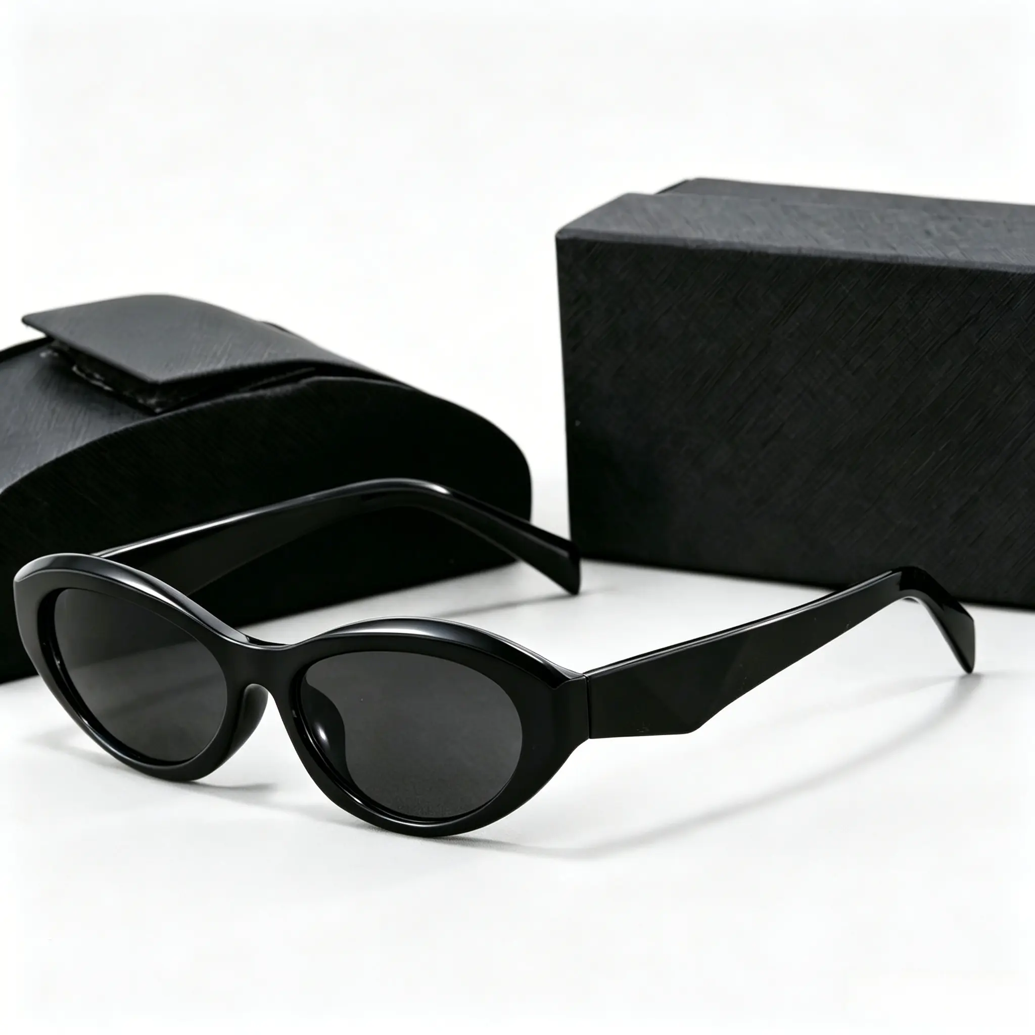 Women's Oval Cat Eye Sunglasses - Retro Y2K Style Polarized Fashion Eyewear Women's Oval Cat Eye Sunglasses - Retro Y2K Style Polarized Fashion Eyewear