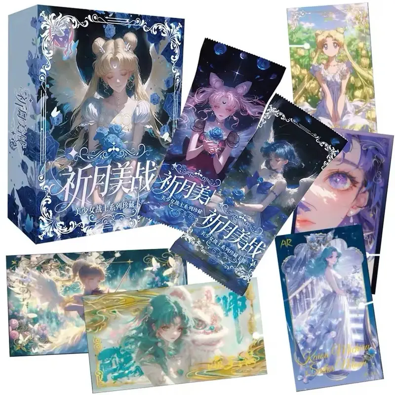 Sailor Moon Multipack Collector Booster Box - 13-Pack Trading Card Game (CCG), New Long Dazzling Holographic Foil Non-Sports Cards, Long Cards