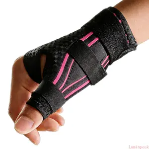Ergonomic Wrist & Thumb Support Brace With 270° Wrap Design, Adjustable Thumb Guard Equipped With 3 Fastening Straps, Universal Wrist Wrap Fits Both Left And Right Hands