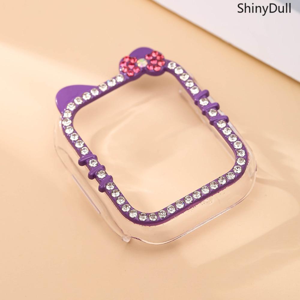 Cartoon Rhinestone Apple Watch Case – Protective Cover with Sparkly Design, Fits 38–49mm, Compatible with Series 1–11, SE, Ultra / Ultra 2, Cute Jewelry Stylh Series 11/10/9/8/7/6/5/4/3/2/1/se and sizes., Compatible with 40mm/41mm/42mm/44mm/45mm/46mm/49mm