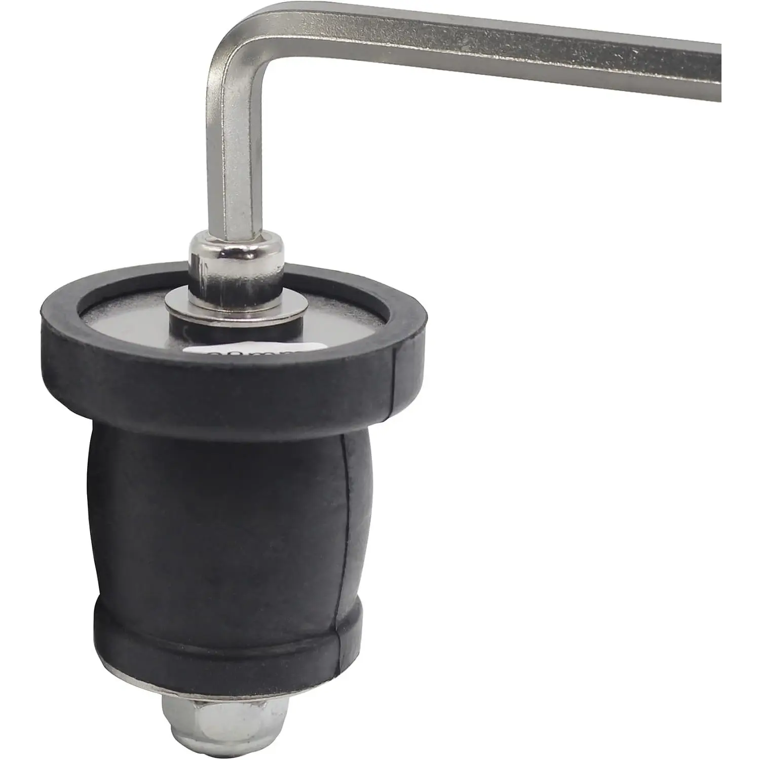 Expandable Mechanical Seal Cleanout Pipe Plug, Sewer Cap Cover | 1-9/16" to /4" Rubber Expansion Scupper Plugs&Removable Stainless Steel Allen Wrench Handle, Winterizing Pool Boat Plugs