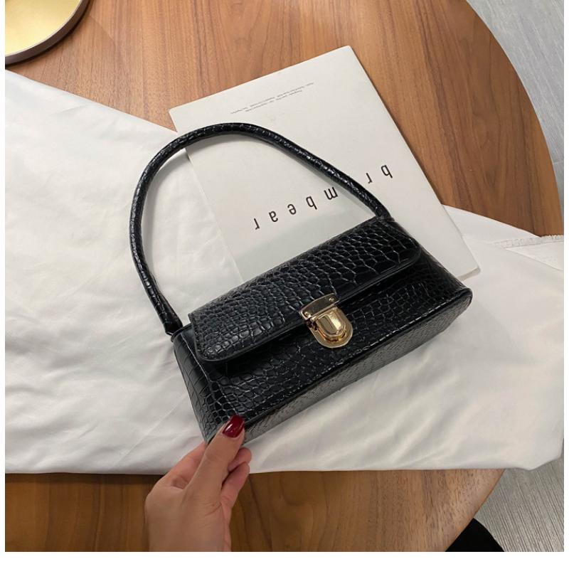 Women's Bag Popular Versatile Stone Pattern Shoulder Armpit