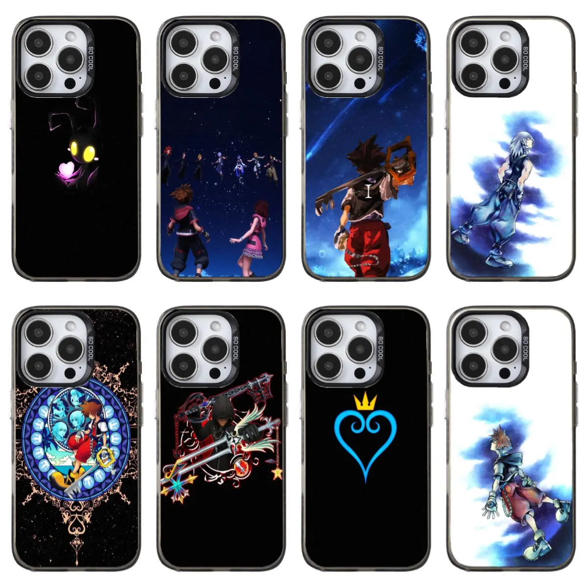 Kingdom Hearts Protective Smartphone Cover - Multi-Model Accessory for iPhone 17/16 Pro/16/15 Pro/15/14/13/12 Pro Max/Pro Plus & Samsung Galaxy S26-S22 Ultra Plus, Ideal Gift for Handheld Device & Cellphone Users on Holidays