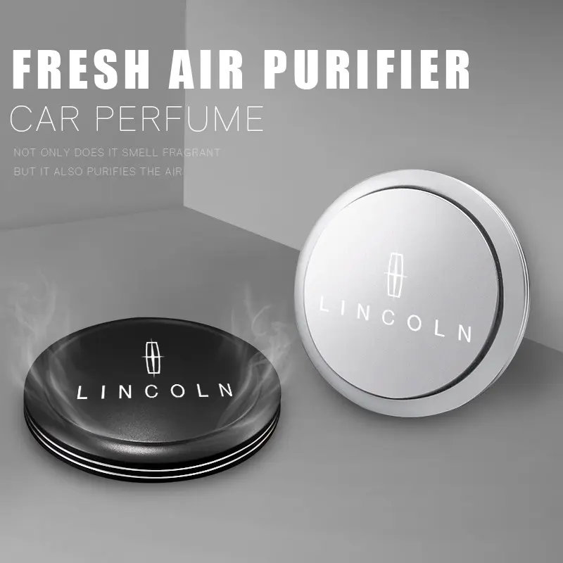 Car Air Freshener Fragrance Diffuser Perfume Accessories For Lincoln Navigator Continental Nautilus Aviator MKZ MKX MKC MKT MKS Corsair Mark E