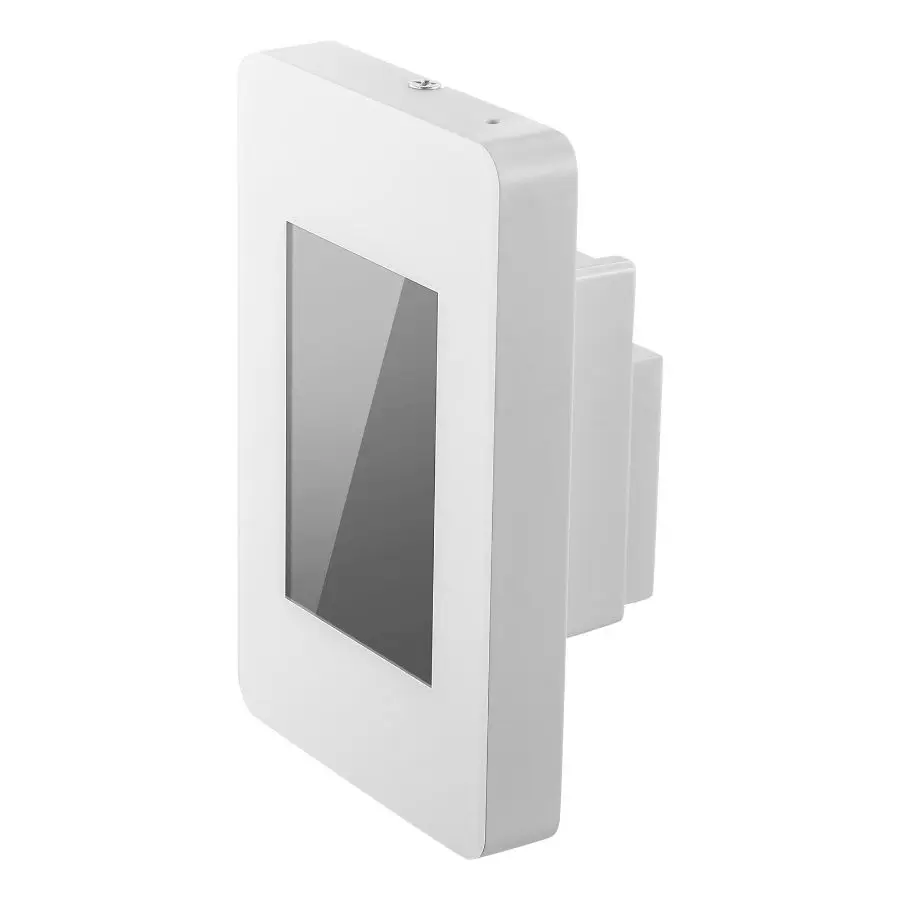 VEVOR 7-Day Programmable Thermostat, Home Thermostats for Radiant Underfloor Heating Cable, Heat Pump with GFCI Sensitive Sensor, TFT Color Display Touchscreen, Efficient, Gray-White (Without Wifi)