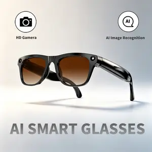 Xkone Ai Smart Glasses for Men, Chat Gpt, 8mp Camera, Bluetooth-compatible Call, Ai Translation, Voice Assistant, Ideal for Daily Use and Driving