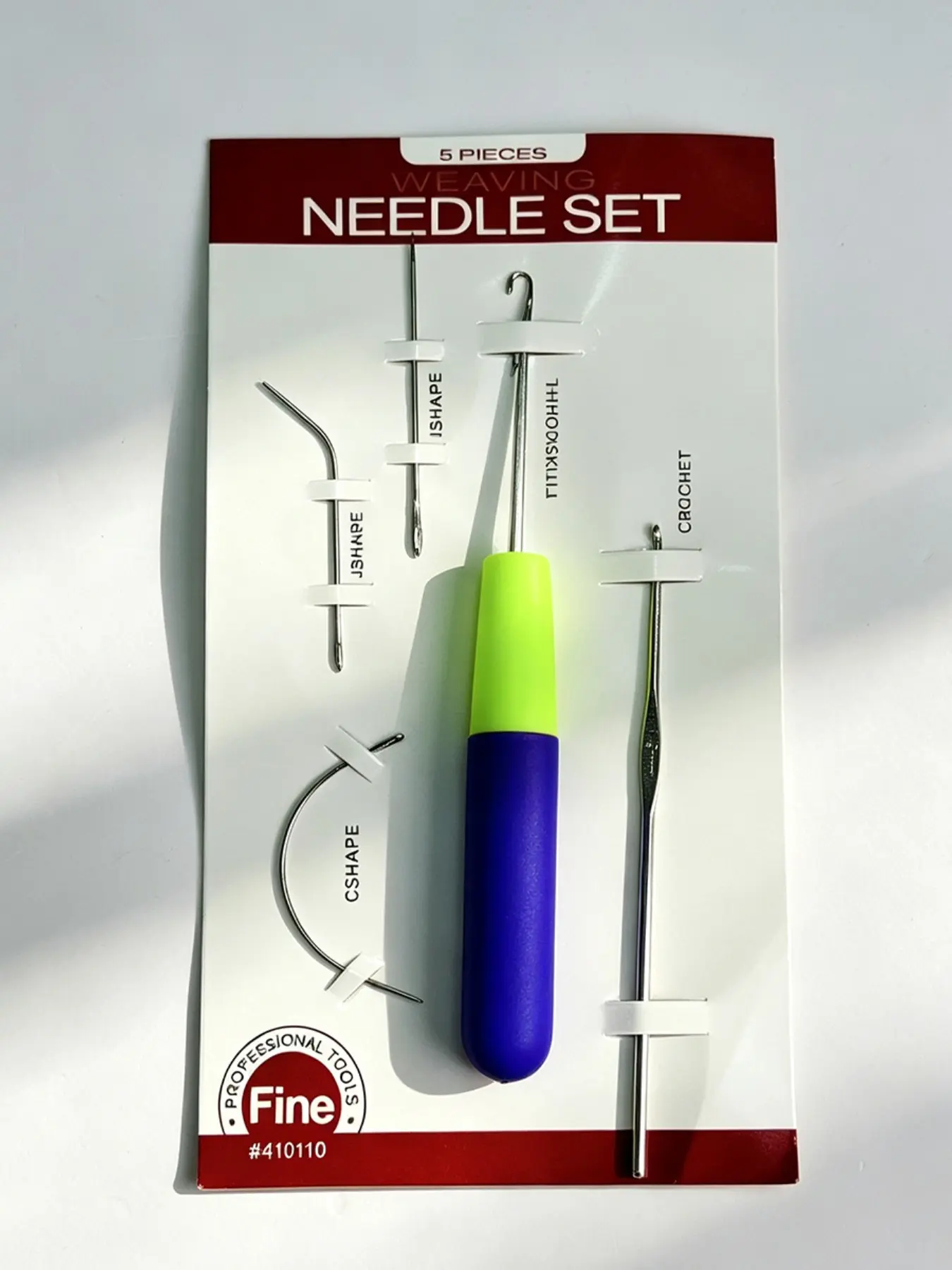Professional Hair Weaving Needle Set, Multi‑Shape Sewing Needles & Crochet Hook, Beginners DIY Tools for Wig Making & Hair Weft Installation