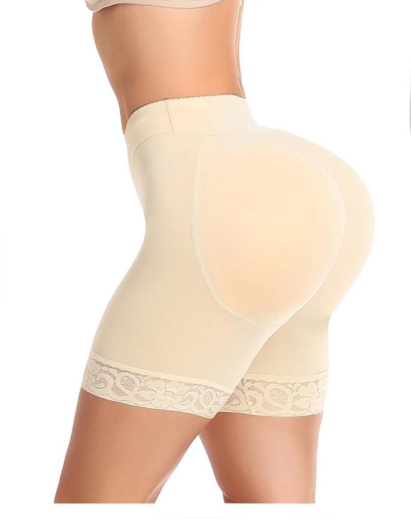 Premium Large Pads Butt Lifting Panties Hip Padded Body Shaper Seamless Big Booty Underwear Women Butt Lifter Padded Lace Shapewear