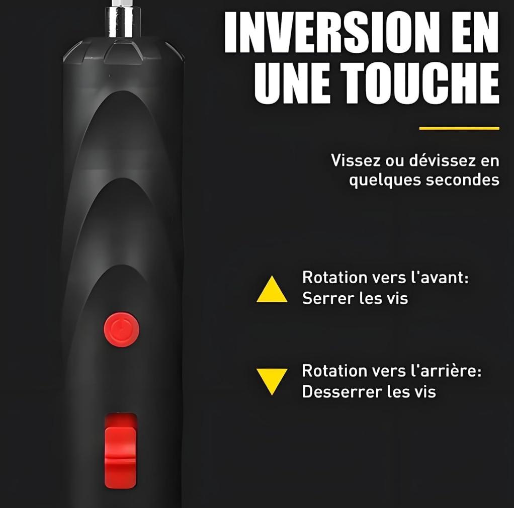 Cordless Screwdriver Electric Screwdriver with Multiple Specifications Portable Power Tool for DIY Crafts Home Use