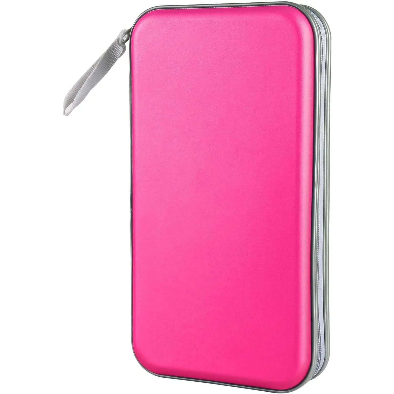 CD Case, DVD Case Holder 96 Capacity Hard Plastic CD DVD Disc Cases Storage Binder Wallet for   Office Travel (Hot )