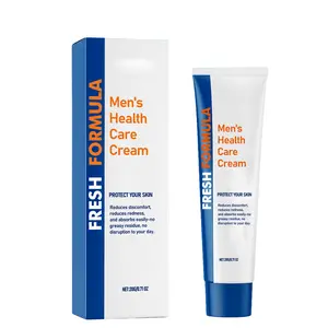Men’s Body Care Cream with Allantoin, Gentle Moisturizing Cooling Cream for Sensitive Body Areas, Daily External Skin Comfort Care